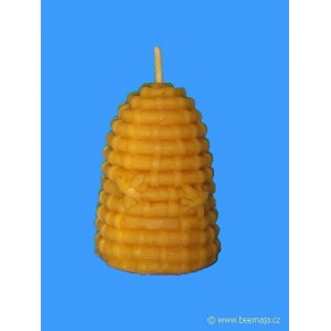 Svíčka ze včelího vosku, velká košnice